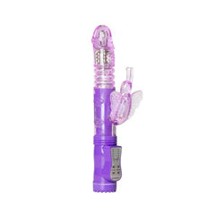 Vibrador con Mariposa Purpura