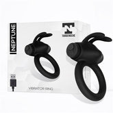 Neptune Anillo Vibrador Silicona Recargable USB