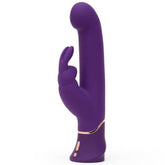 Greedy Girl Vibrador con Movimiento Estimulador punto G y Rabbit Purpura