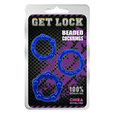 Anillos para el Pene Beaded Azul