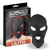 Lilith Mascara de Incognito Abertura en la Boca y Ojos Color Negro