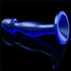Plug Anal Flawless Azul Transparente 65