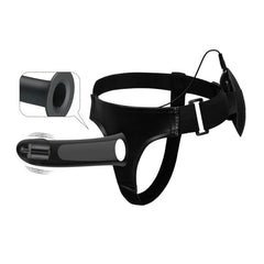 Arnes con Dildo Hueco con Vibracion Vito