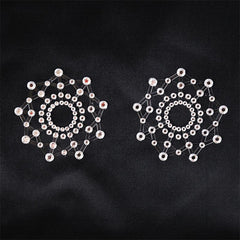 Pezoneras Copo de Nieve Blanco