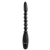 Bolas Anales con Vibracion Flexa Pleaser Negro