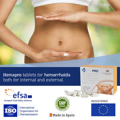 Hemapro Pastillas para las Hemorroides 60 Comprimidos