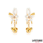 Pinzas para Pezones con Flor de Perlas