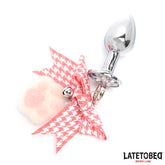 Plug Anal con Joya y Pompon