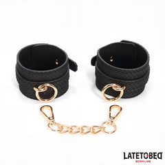 Esposas para Tobillo con Cadena Dorada