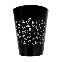 Vaso Plastico Dibujo Penes 500ml