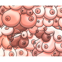 Alfombrilla para Raton Pechos 22 x 18 cm