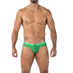 C4MSPX22 Calzoncillo Cheeky Brief Verde