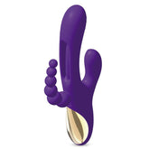 Triya Vibrador con Lengua Flipping y Cadena Anal