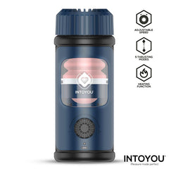 Tenkro Masturbador con Thrusting y Calor USB C