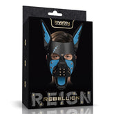 Mascara Cachorro Rebellion Reign Scarred Alpha Pup Azul