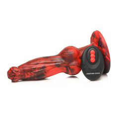 Dildo con Vibracion y Thrusting Hel Wolf
