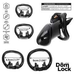 Closure Jaula para el Pene con Candado Interno