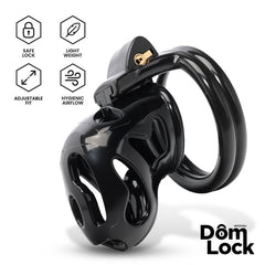 Parole Jaula para el Pene con Candado Interno