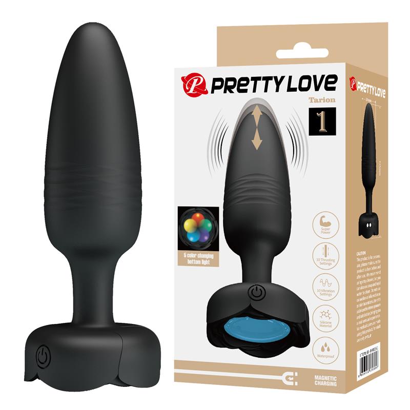 Tarion Plug Anal con Vibracion y Thrusting