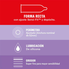 Preservativos Sensitivo Super Fino 12ud