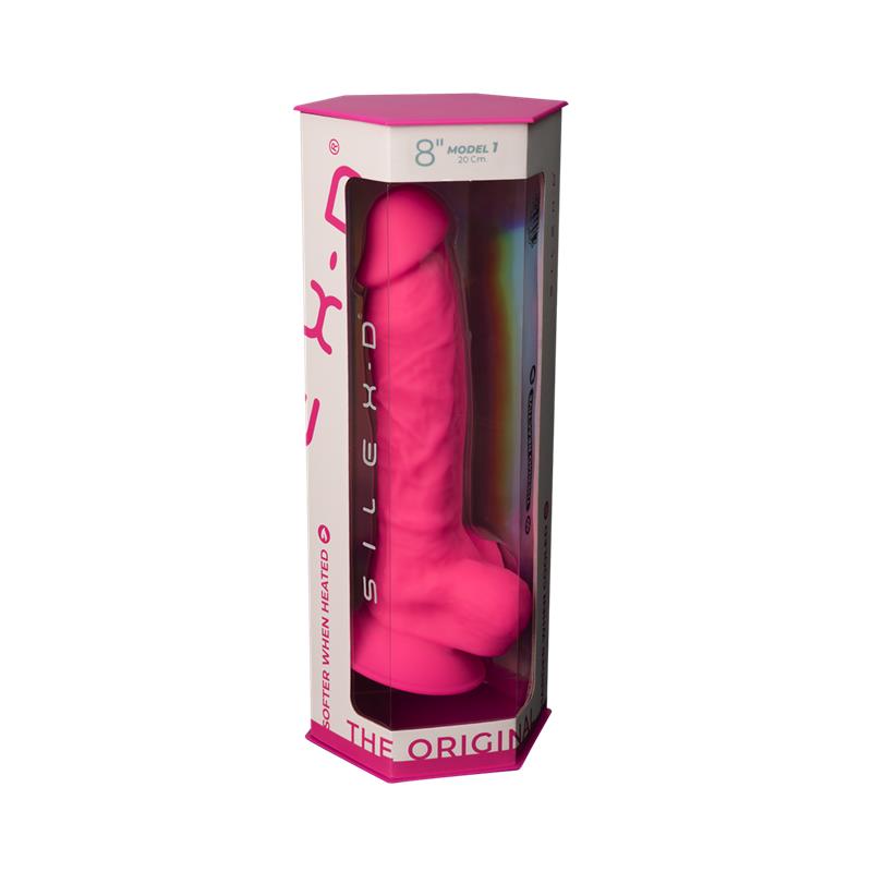 Dildo Dual Density Model 1 8 Rosa