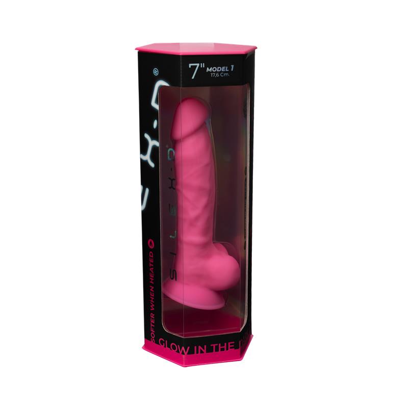 Dildo Dual density Brilla en la Oscuridad Mod 1 7