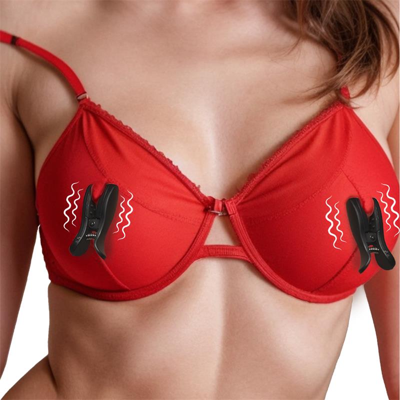 Pinzas para Pezones con Vibracion