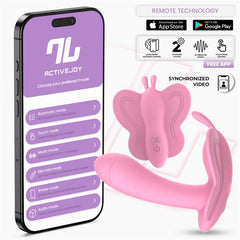 Wingy Estimulador Mariposa con APP Rosa