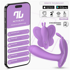 Wingy Estimulador Mariposa con APP Lavanda