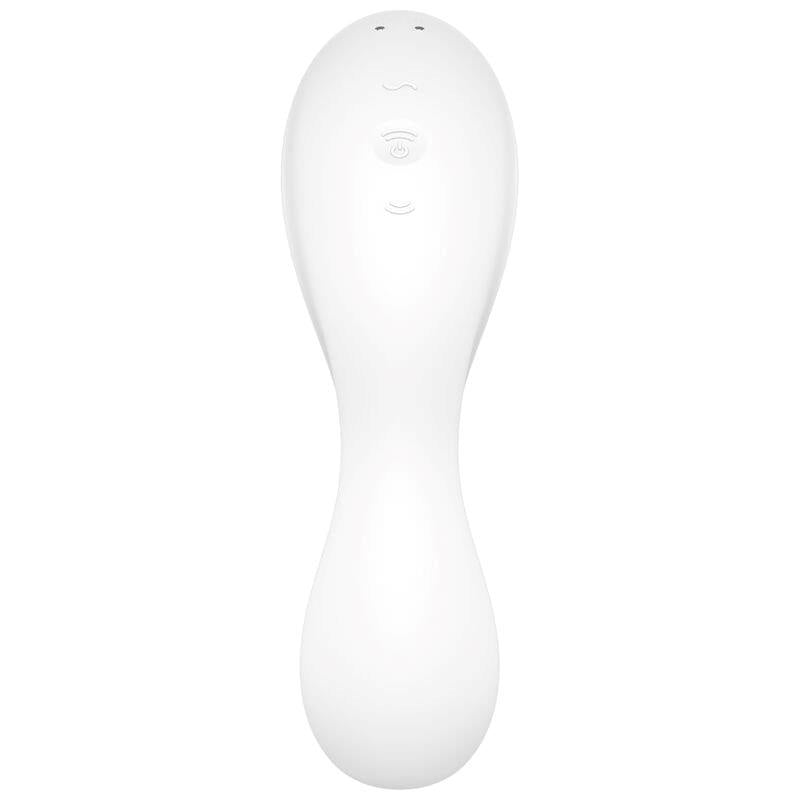 Curvy Trinity 5 con APP Satisfyer Connect Blanco