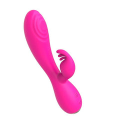 Conejito Vibrador Magic Stick con Pulsacion Fucsia