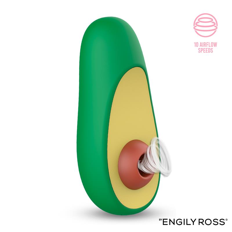 Avocado Estimulador de Clitoris con Succion