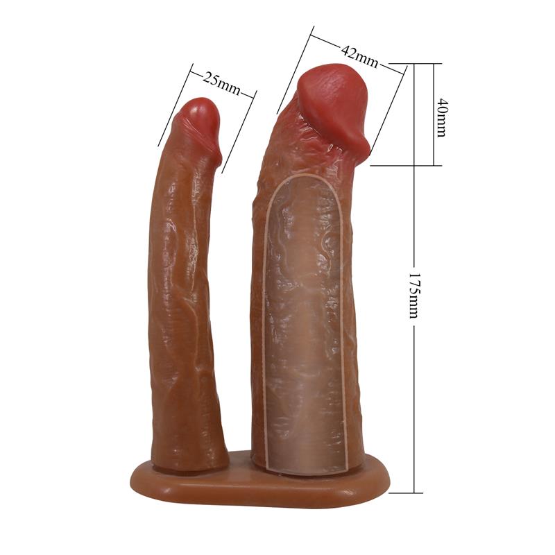 Keaven Arnes con Dildo Doble Hueco