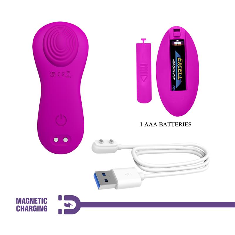 Romario Vibrador para Braguita Control Remoto