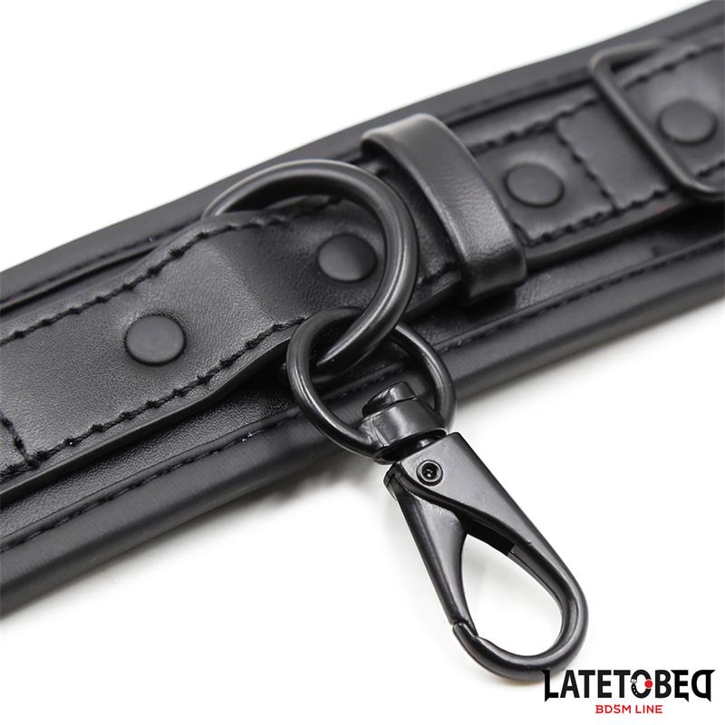 Esposas Neopreno Ajustables Negro