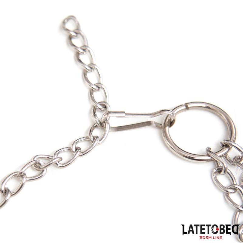 Pinzas Pezones con Anillo para Pene Talla unica