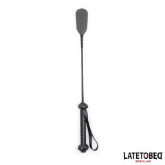 Fusta con Mango Trenzado 445cm Negro