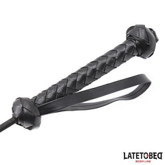Fusta con Mango Trenzado 445cm Negro