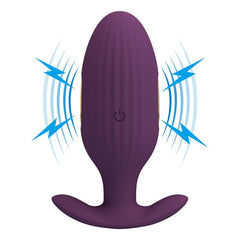 Jefferson Plug Anal con Vibracion y Electroshock con APP