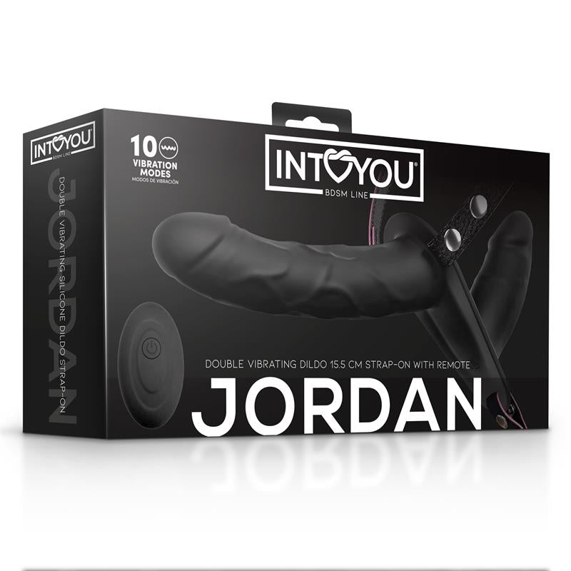 Jordan Arnes Dildo Doble con Vibracion y Control Remoto