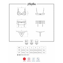 Heartina Set 3 Piezas Color Rojo