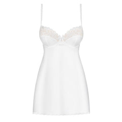 871 CHE 2 Chemise y Tanga Color Blanco