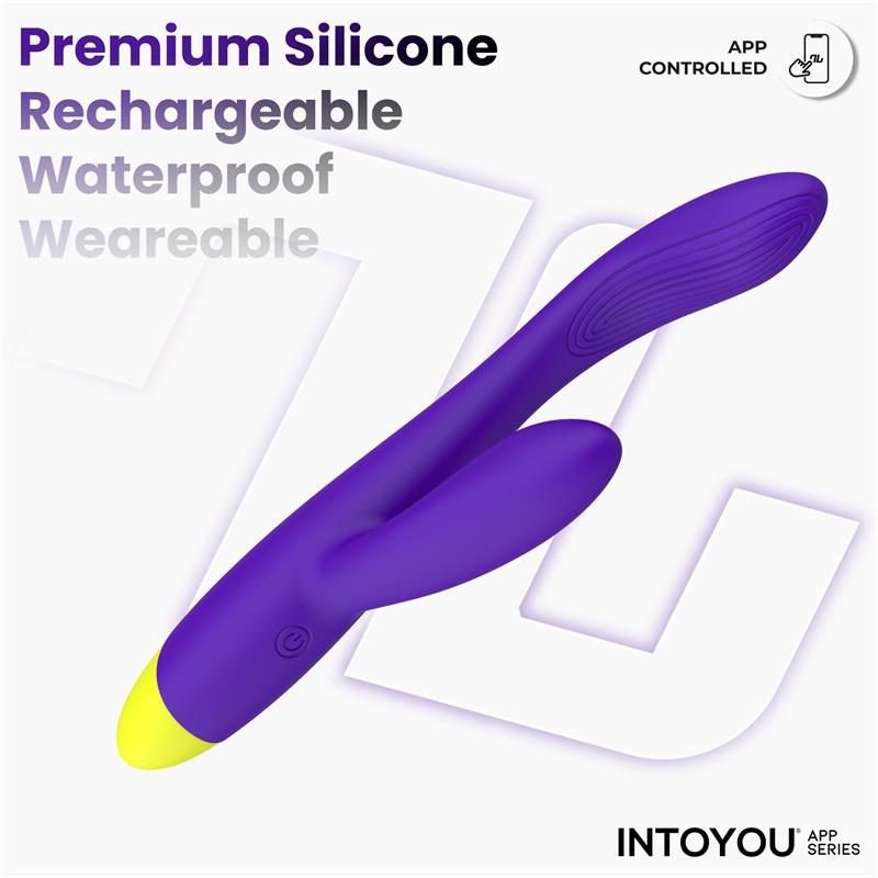 Lyra Vibrador Punto G con APP Purpura