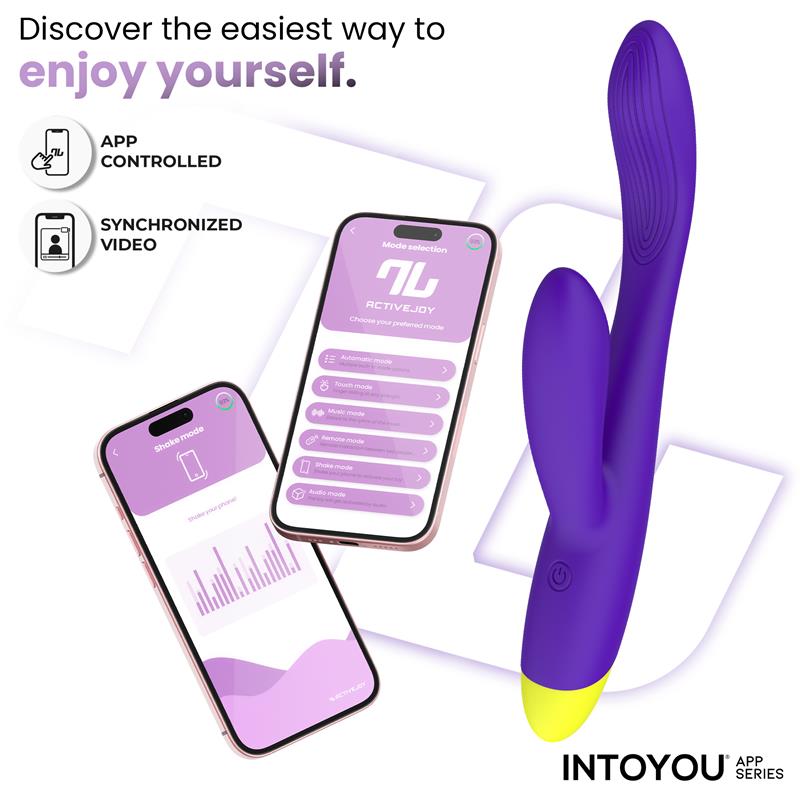 Lyra Vibrador Punto G con APP Purpura
