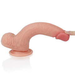 Dildo Nature 8 Silicona Liquida Natural