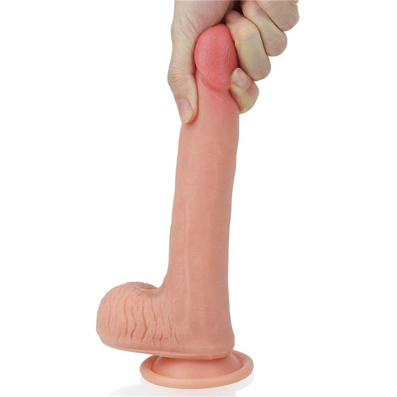 Dildo Nature 8 Silicona Liquida Natural