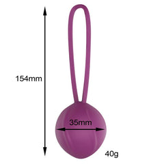 Leigh Bola Kegel Silicona Purpura