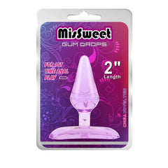 Plug Anal Gun Drops Purpura 66 x 24cm