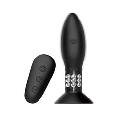 Plug Anal Inflable con Vibracion y Rotacion