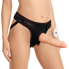 Arnes con Dildo con Vibracion y Control Remoto 75